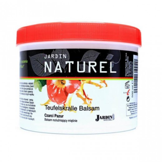 Jardin Naturel, czarci pazur, balsam rozluźniający mięśnie, 500 ml