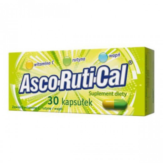 AscoRutiCal, 30 kapsułek