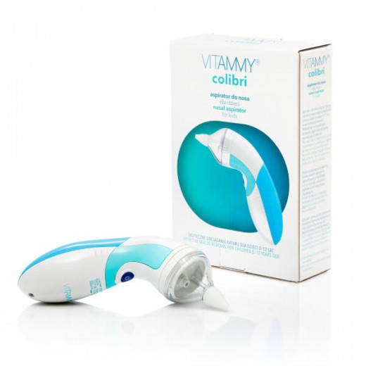 Vitammy Colibri, aspirator do nosa dla dzieci, od urodzenia, 1 sztuka