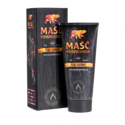 Maść niedźwiedzia, silne grzanie, 100ml