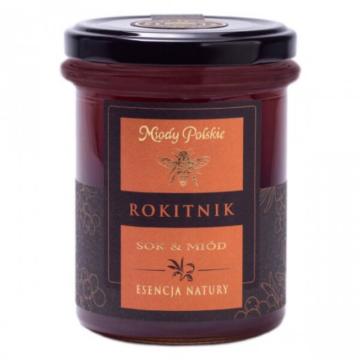 Miody Polskie Miód & Rokitnik, 250 g