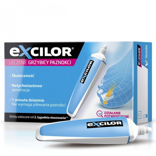 Excilor Leczenie grzybicy paznokci, sztyft, 3,3 ml