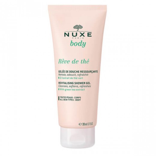 Nuxe Body Reve de The, rewitalizujący żel pod prysznic, 200 ml