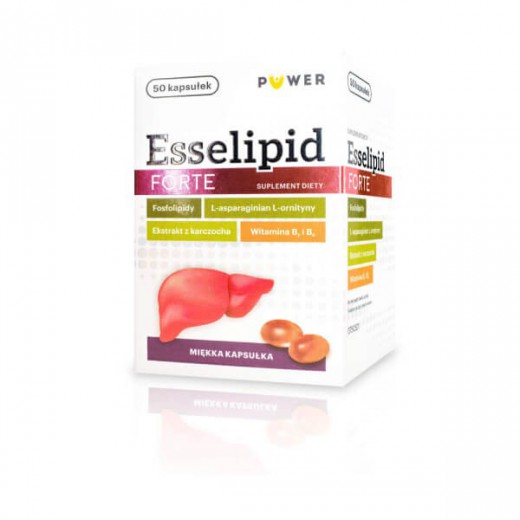 Esselipid Forte, 50 kapsułek