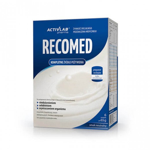 Activlab Pharma RecoMed, preparat odżywczy, smak neutralny, 65 g x 6 saszetek
