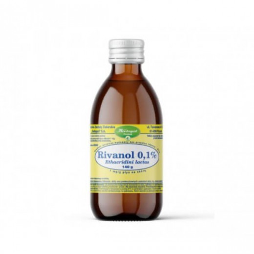 Rivanol 0,1%, płyn do stosowania na skórę, 500 g