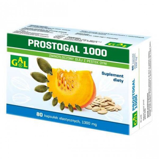 GAL, Prostogal 1000, 80 kapsułek