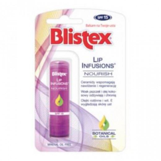 Blistex Infusions Nourish, balsam do ust, SPF 15, 3,7 g