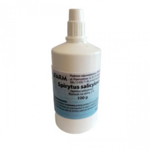 Spirytus salicylowy 2% Galfarm, roztwór na skórę, 100g