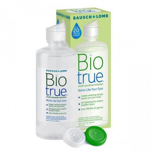 Biotrue, płyn do pielęgnacji soczewek kontaktowych, 300 ml