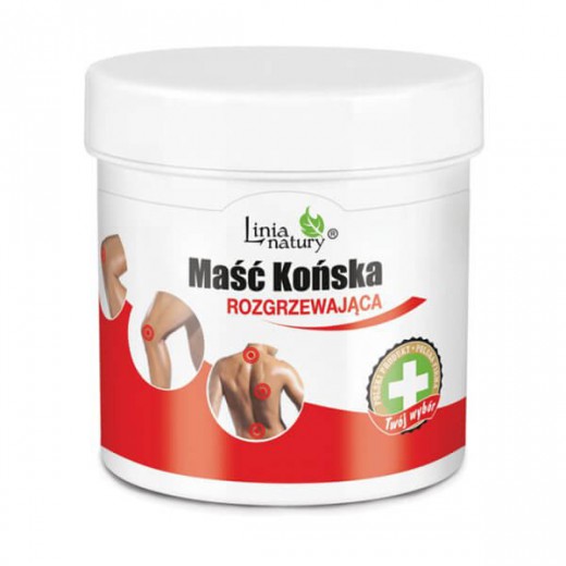 Linia Natury Maść końska rozgrzewająca, 250 g