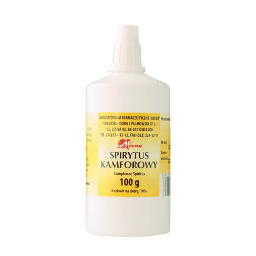 Spirytus kamforowy 10%, 100g