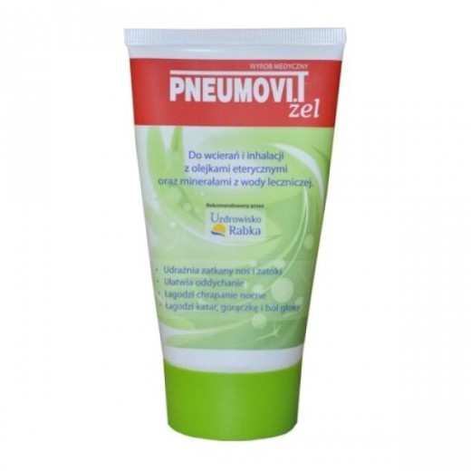 Gorvita, Pneumovit, żel do wcierań i inhalacji, 100 ml
