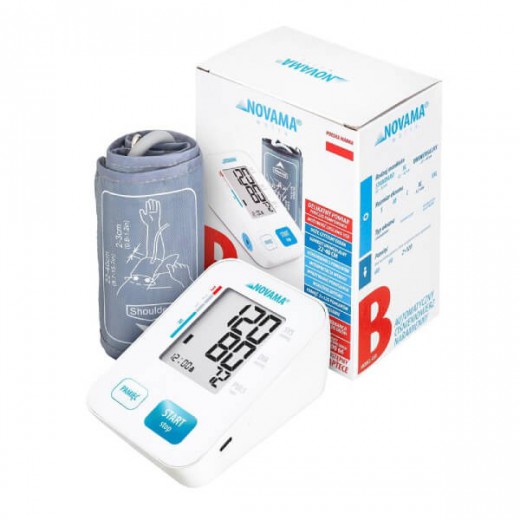 Ciśnieniomierz automatyczny naramienny Novama White B, 1 sztuka