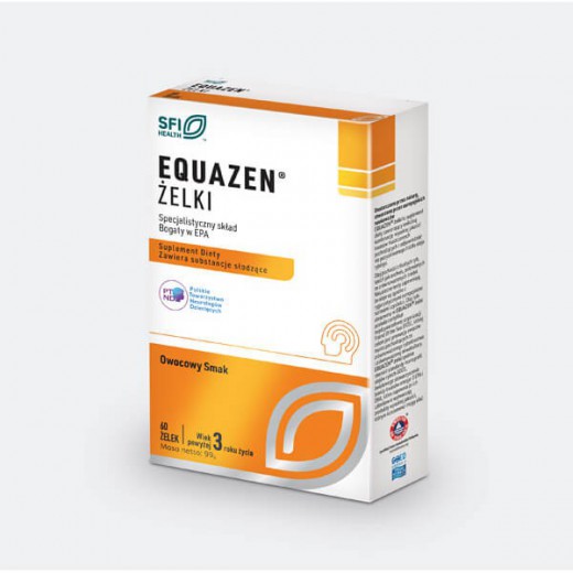 Equazen, żelki o smaku owocowym, 60 sztuk
