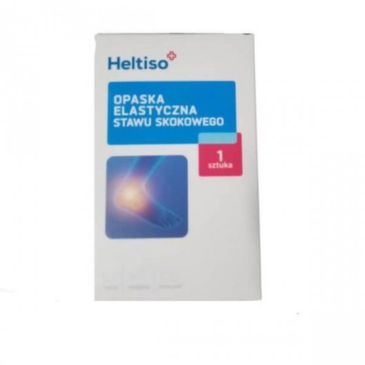Heltiso, Opaska elastyczna stawu skokowego, rozmiar M, 1 sztuka