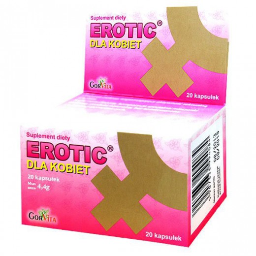 GorVita Erotic dla kobiet, 20 kapsułek