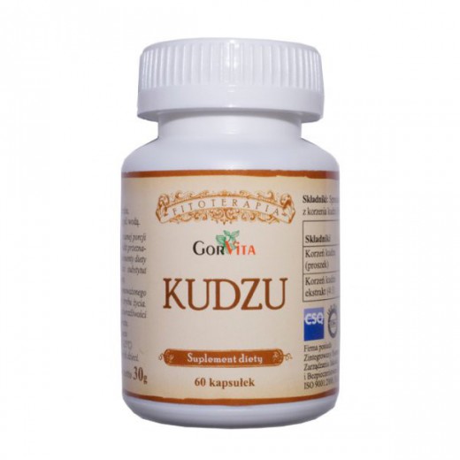 GorVita Kudzu Root, 60 kapsułek