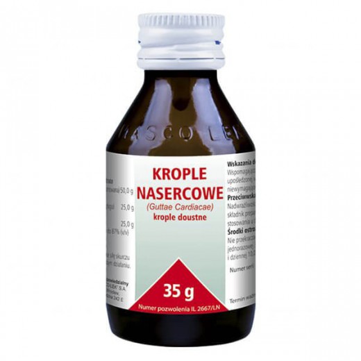 Krople nasercowe (50 g + 25 g + 25 g)/ 100 g, krople doustne, 35 g