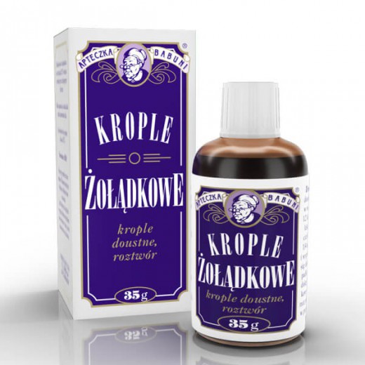 Krople żołądkowe, Apteczka Babuni, 35g