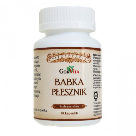 GorVita, Babka płesznik, 60 kapsułek