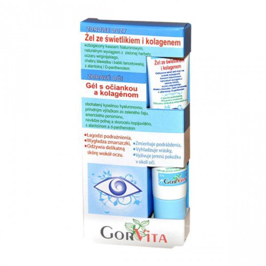 GorVita, żel ze świetlikiem i kolagenem pod oczy, 20 ml
