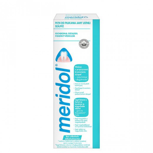 Meridol Ochrona Dziąseł, płyn do płukania jamy ustnej, 400 ml