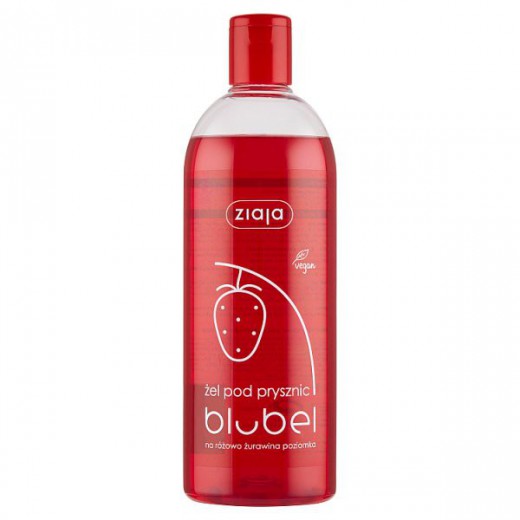 Ziaja Blubel, mydło pod prysznic, żurawina-poziomka, 500 ml
