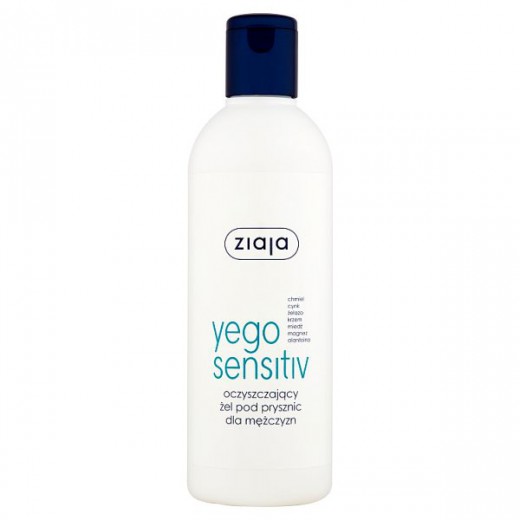 Ziaja Yego Sensitiv, oczyszczający żel po prysznic, 300 ml