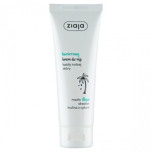 Ziaja, barierowy krem do rąk, masło illipe, 80 ml