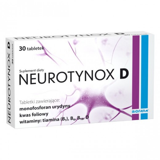 Neurotynox D, 30 tabletek