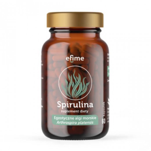 EkaMedica Efime Spirulina, 60 kapsułek