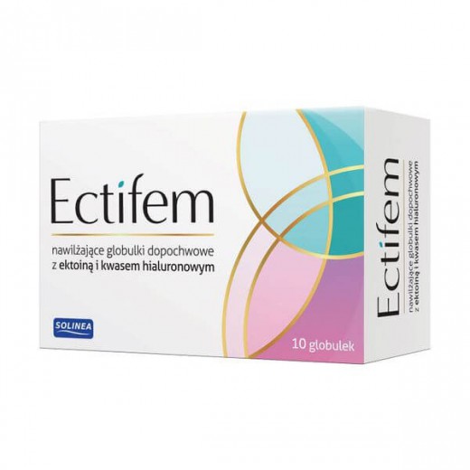 Ectifem, globulki dopochwowe, 10 sztuk