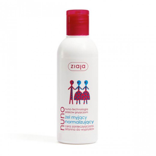 Ziaja Nuno, żel myjący normalizujący, 200ml