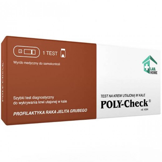LabHome Poly-Check, FOB test na krew utajoną w kale, 1 sztuka