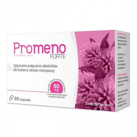 Deep Pharma Promeno Forte, 30 kapsułek