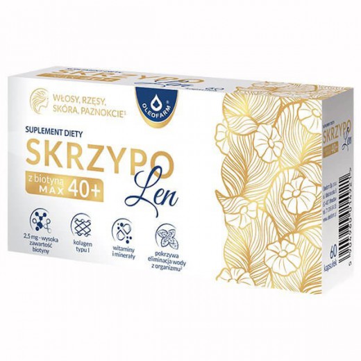 Skrzypolen 40+, 60 kapsułek