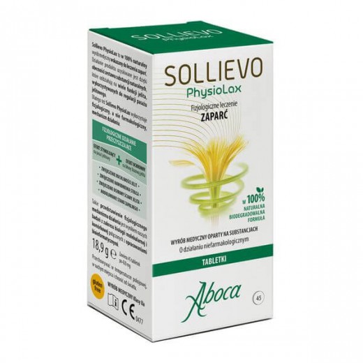 Aboca Sollievo Physiolax, 45 tabletek
