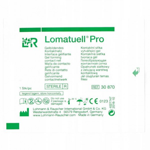 Opatrunek Lomatuell Pro, 10cm x 10cm, 1 sztuka
