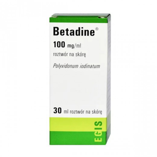 Betadine, 10%, roztwór na skórę, 30 ml (import równoległy, Pharmapoint)