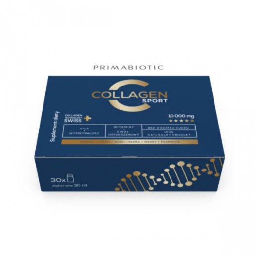 Primabiotic Collagen Sport, płyn, 30 butelek x 30ml