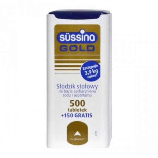 Słodzik Sussina Gold, 650 sztuk