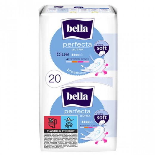 Podpaski Bella Perfecta Blue, 20 sztuk