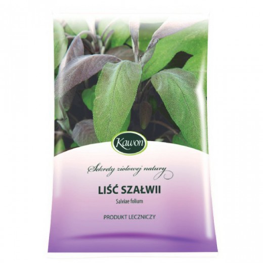 Liść Szałwii, zioła do zaparzania, 50g