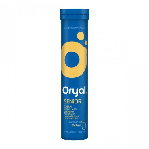 Oryal Senior, 20 tabletek musujących