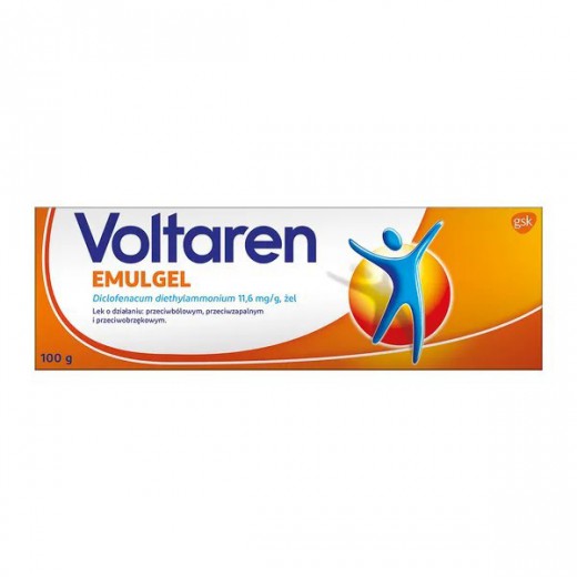 Voltaren Emulgel, żel, 100 g (import równoległy Inpharm)