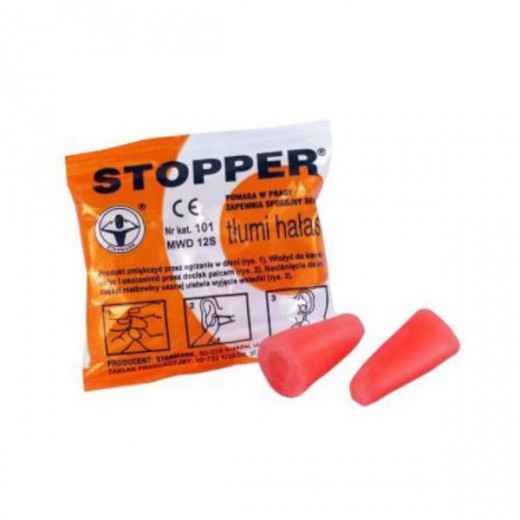 Stoppery tłumiące do uszu , MWD-12S, 1 para