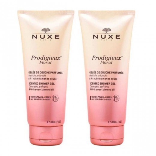 Nuxe Prodigieux Floral, Żel pod prysznic, 2 x 200ml