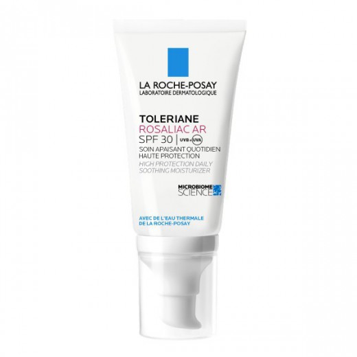 La Roche-Posay Toleriane Rosaliac AR, ochronny krem nawilżający, SPF 30, 50 ml