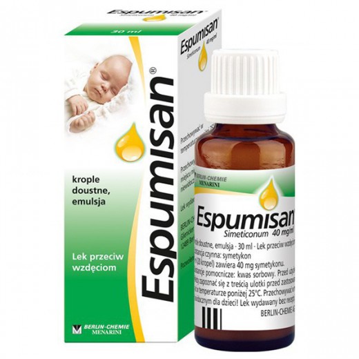 Espumisan 40 mg/ ml, krople doustne, emulsja dla dzieci, 30 ml (import równoległy Pharmapoint)